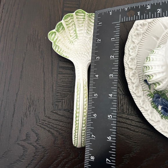 Vintage Italian Hand Painted MCM Soup Tureen Set With Plate Lid & Ladle - Picture 16 of 16